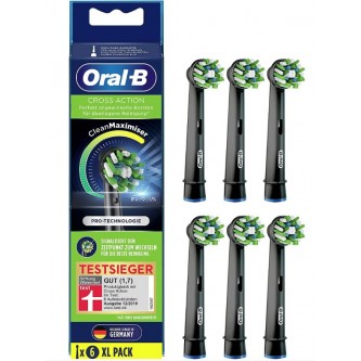 Насадки Oral-B CrossAction EB50RB-6 Black, 6 шт