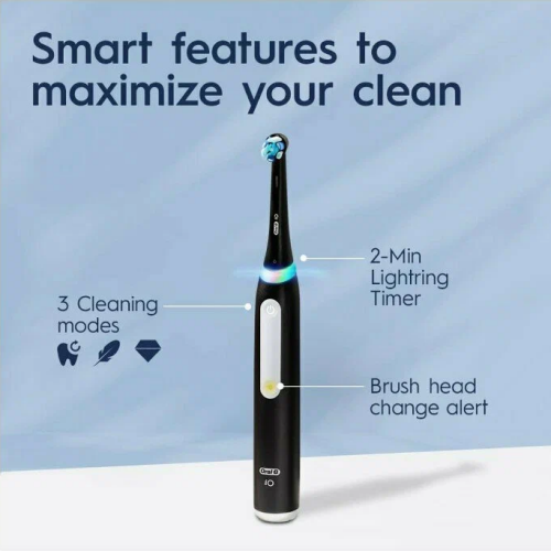 Электрическая зубная щетка Oral-B iO 3 Matt Black (iOG3.1A6.0)