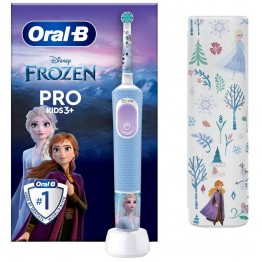 Детская электрическая зубная щетка Oral-B Vitality Kids Frozen "Холодное сердце" D103.413.2K