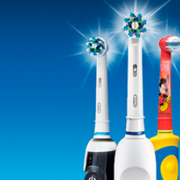 Скидка 30% на электрические щетки Oral-B