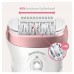 Эпилятор Braun Silk-epil 9 SensoSmart SES 9-855 с щёточкой для лица белый/розовый