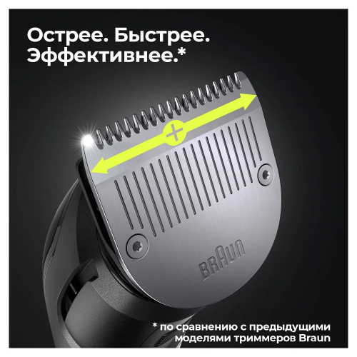 Триммер электрический Braun MGK7420 универсальный 10в1 c Бритвой Gillette