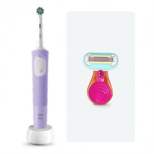 Электрическая зубная щётка Oral-B Vitality Pro + Женская бритва Gillette Venus Snap
