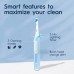 Электрическая зубная щетка Oral-B iO 3 Ice Blue с дополнительной насадкой Ultimate Clean (4 шт)