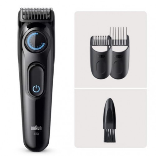 Триммер электрический Braun BEARD BT3520 BLK/BLU BOX CEEMEA