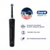Электрическая зубная щетка Oral-B Vitality Pro D103.413.3 Cross Action Protect X Clean, черный+Насадка Cross Action