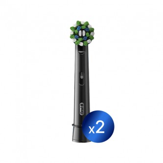 Oral-B CrossAction для эффективной чистки (2 шт) черная