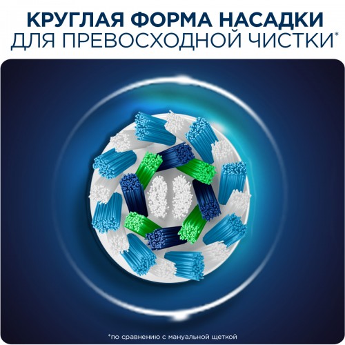 Электрическая зубная щетка Oral-B Vitality черная CrossAction