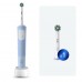 Электрическая зубная щетка Oral-B Vitality Pro D103.413.3 Cross Action Protect X Clean, голубой+Насадка Cross Action