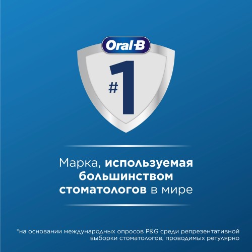 Электрическая зубная щетка Oral-B Pro Series 1 Duo черная + бирюзовая 3 режима тип 3791