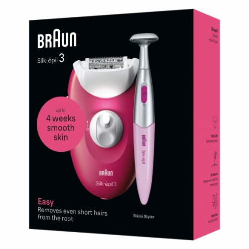 Эпилятор Braun Silk-epil 3 3-202