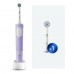 Электрическая зубная щетка Oral-B Vitality Pro Lilac c дополнительной насадкой Sensitive Clean (1 шт)