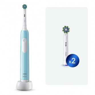 Электрическая зубная щётка Oral-B Pro Series 1 + Насадка для эффективной чистки Oral-B CrossAction (2 шт)