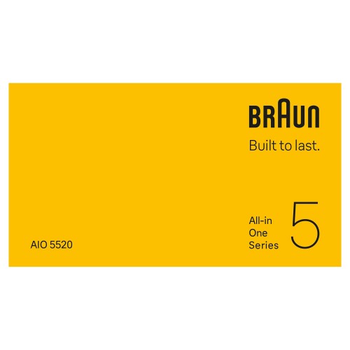Триммер электрический Braun AIO5520 MS Grey