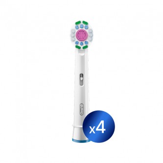 Oral-B 3D White для отбеливающей чистки (4 шт) белая