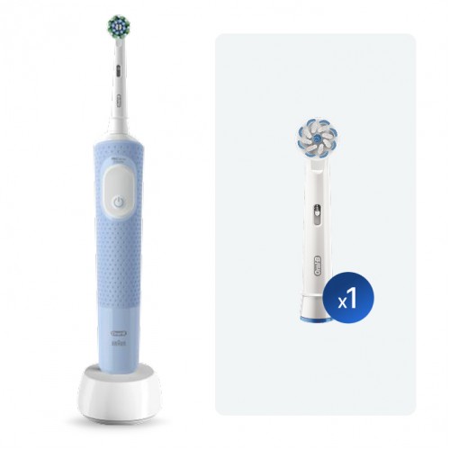 Электрическая зубная щетка Oral-B Vitality Pro + насадка Oral-B EB60 Sensitive Clean, 1 шт