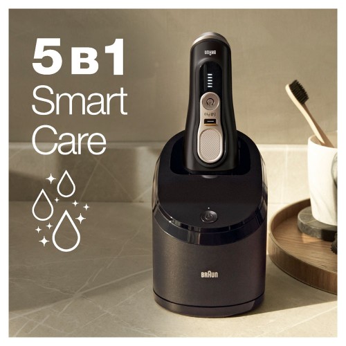 Электробритва Braun Series 9 Pro 9465cc со станцией SmartCare и футляром
