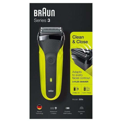Электробритва Braun Series 3 300s Green