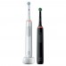 Набор электрических зубных щеток ORAL-B Pro 3/D505.523.3H Black+White 2 шт