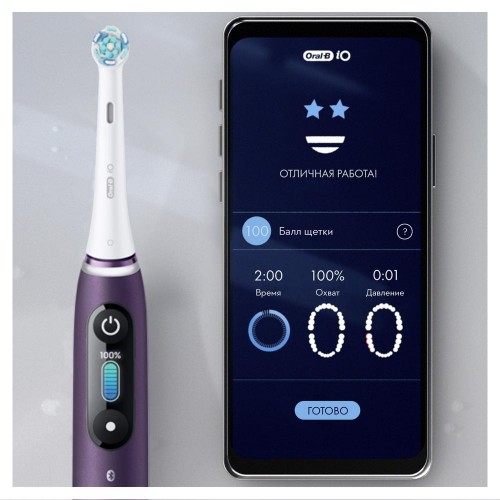 Электрическая зубная щетка Oral-B iO 8 Black