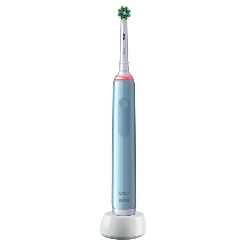 Электрическая зубная щетка ORAL-B Pro 3 3000/D505.513.3 CrossAction голубая