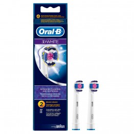 Насадка для зубных щеток Oral-B 3D White EB 18-2 (2 шт)