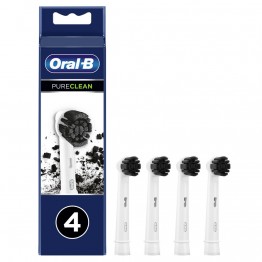 Насадка для зубных щеток Oral-B Precision Charcoal Clean EB 20 CH (4 шт) с древесным углем