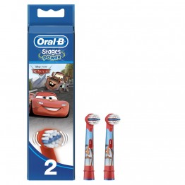 Насадка для зубных щеток Oral-B Stages Kids EB10 Тачки (2 шт)