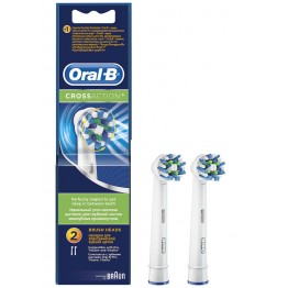 Насадка для зубных щеток Oral-B CrossAction EB 50-2  (2 шт) 