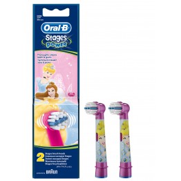 Насадка для зубных щеток Oral-B Stages Kids EB10 Принцессы (2 шт)