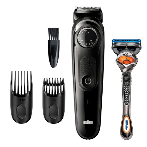 Триммер для бороды Braun BT3242 + Бритва Gillette