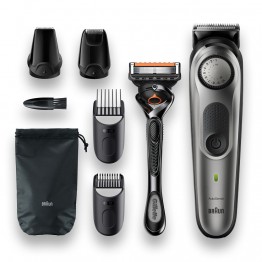 Триммер для бороды Braun BT7320 + Бритва Gillette