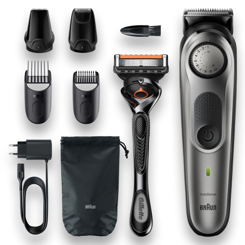 Триммер для бороды Braun BT7320 + Бритва Gillette