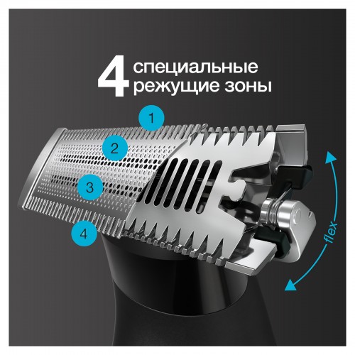 Триммер электрический Braun OneTool XT3 Черный