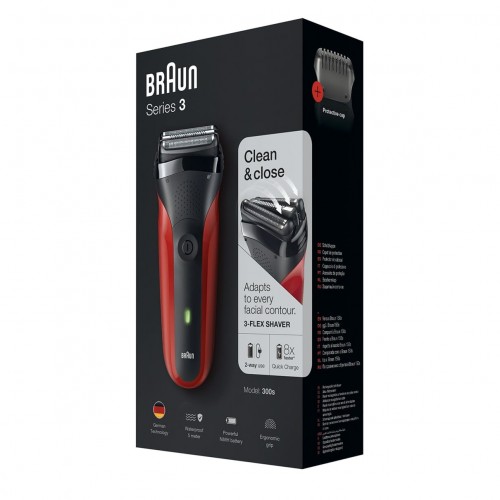 Электробритва Braun Series 3 300s Red