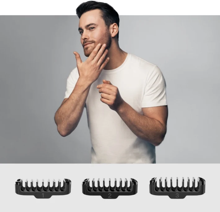 1 mm, 2 mm & 3 mm combs